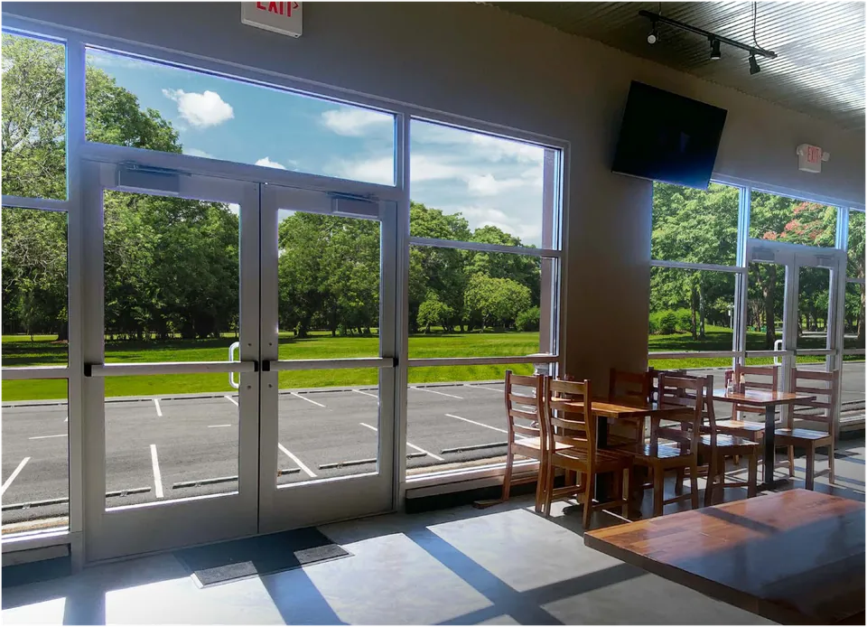 100 Series 1-3/4" × 4-1/2" Center Glazed Storefront