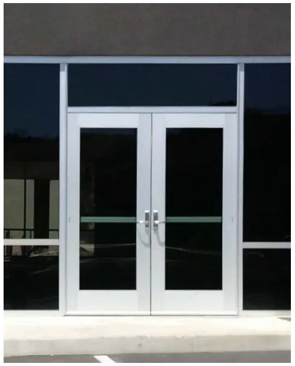 500T Series Wide Stile Thermal Strut Entrance Door