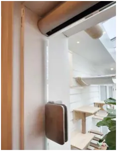 Andrea Series Frameless Bi-Folding Sliding Door — photo 2
