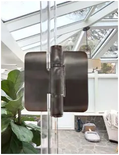 Andrea Series Frameless Bi-Folding Sliding Door — photo 3