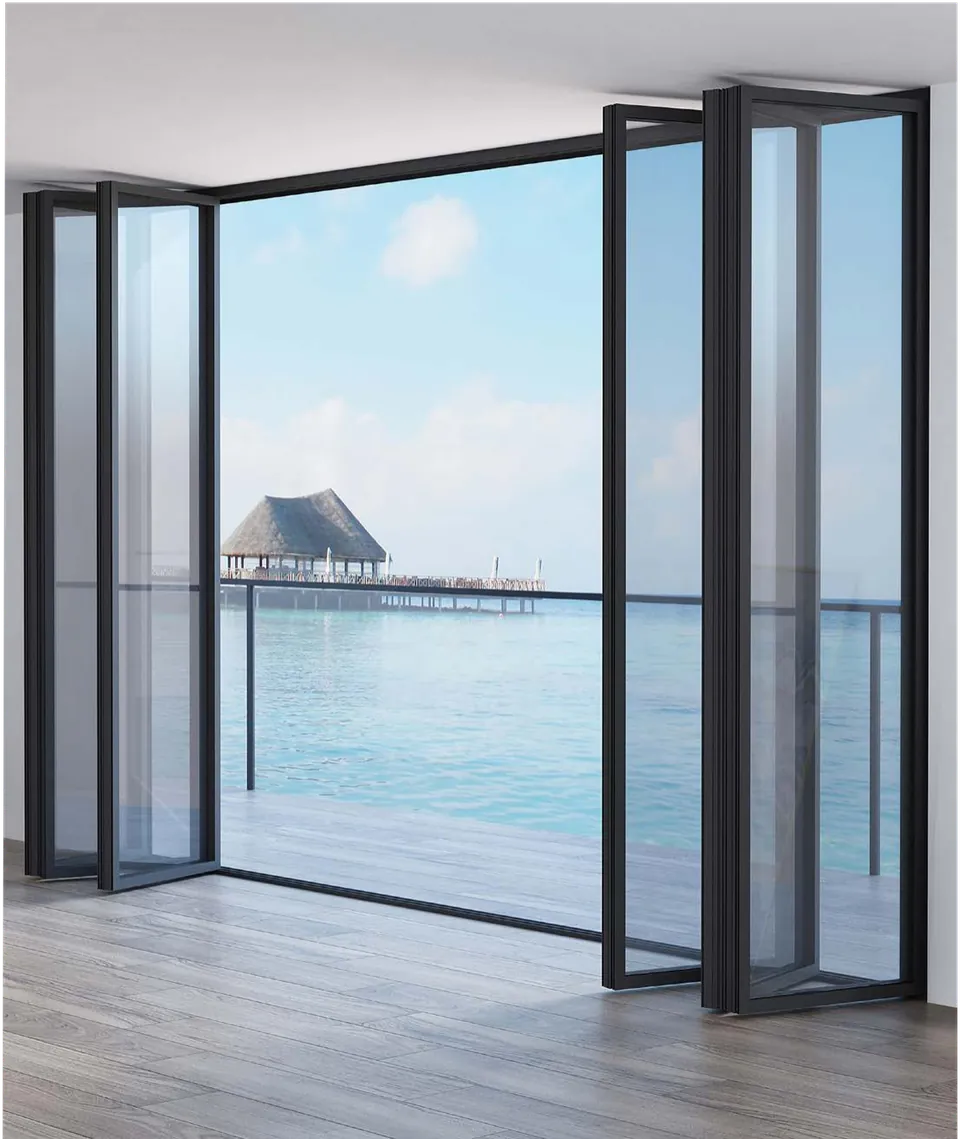 G50 Series Top-Hung Bi-Folding Glass Door & Window