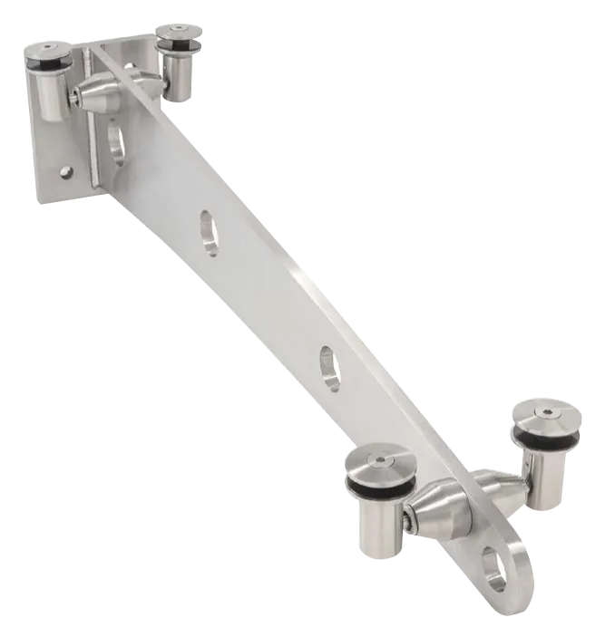 Stainless Steel Glass Awning Brackets & Supports — photo 5